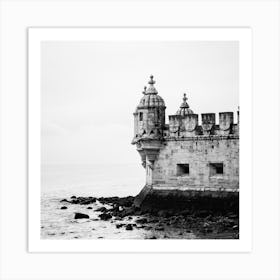 Lisbon Castle Art Print