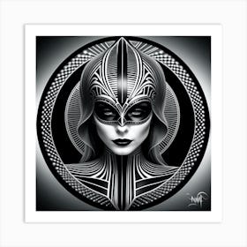 Black And White Art Art Print