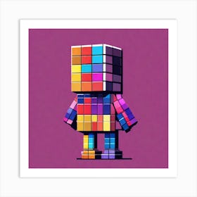 Cube 2 Art Print