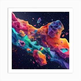 Stone Galaxy Art Print