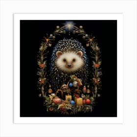 Hedgehog Art Print