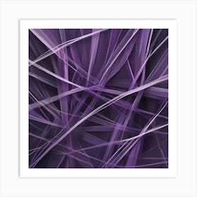 Abstract Purple Background 6 Art Print