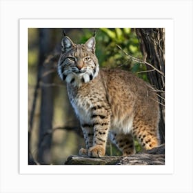 Lynx cat Art Print