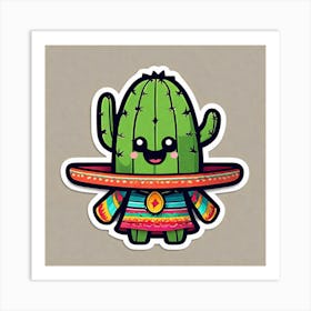 Mexican Cactus 5 Art Print