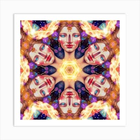 Mandala 16 Art Print