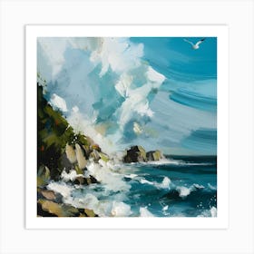 Stormy Seas Art Print