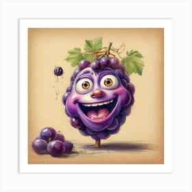 Grapes 8 Art Print