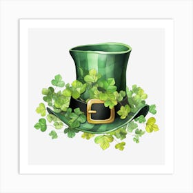 St Patrick'S Day Hat 5 Art Print