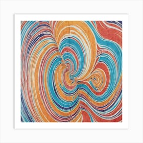 Swirl Painting Art Print