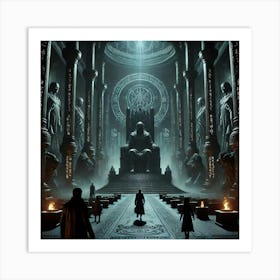 Thr Emperor S Throne Art Print