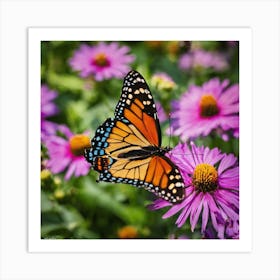 Monarch Butterfly 3 Art Print