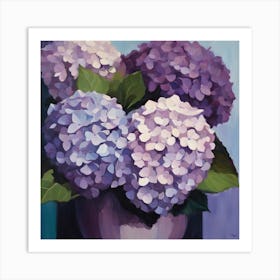 Hydrangeas Art Print