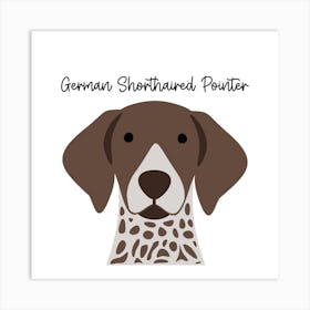 German Shorthaired Pointer Art Print