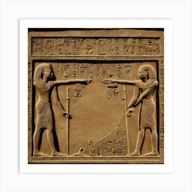 Default Hotep Is An Egyptian Word That Roughly Translates As T 1 2 Art Print