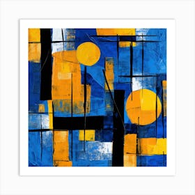 Abstract Painting 303 Art Print