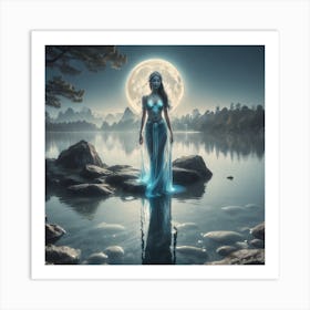 Full Moon Art Print