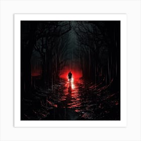 Dark Woods Art Print