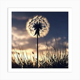 Dandelion 9 Art Print