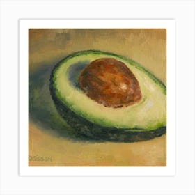 Avocado Art Print