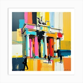 Brandenburg Gate Art Print