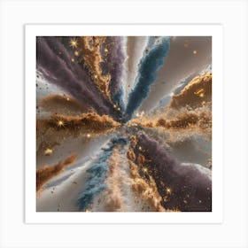 Celestial Radiance Art Print