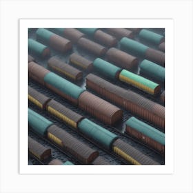 Train Tracks Art Print