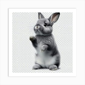 Cute Bunny 6 Art Print