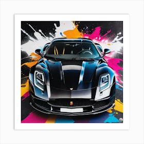 Jaguar Xk8 Art Print