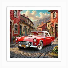 Ford Thunderbird Art Print