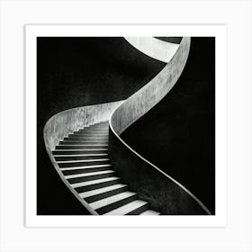 Spiral Staircase Art Print