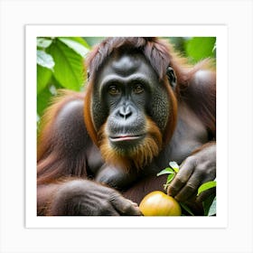 Orangutan 2 Art Print