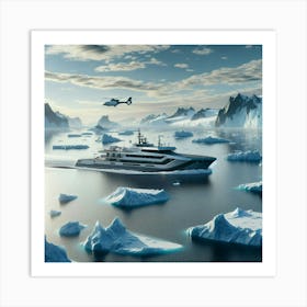 Ice Floes Art Print