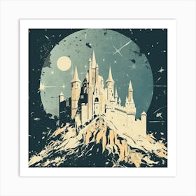 Haunted Castle Art Print