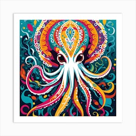 MEXICAN SQUID Art Print