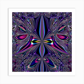 Abstract Art Fractal Fulcolor Art Print