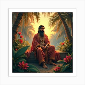 Lord Shiva 8 Art Print