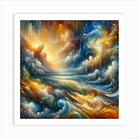 Abstract Painting Art Print