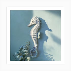 Seahorse Wall Art Art Print