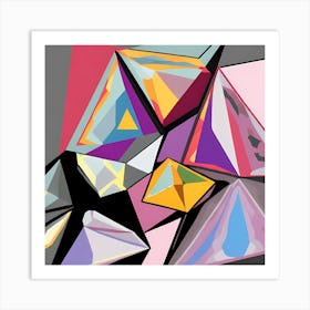 Diamonds Art Print