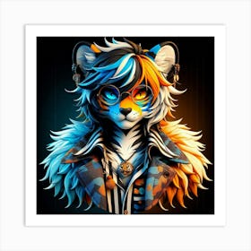 Kitty Cat 13 Art Print