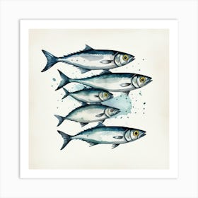 Sardines 1 Art Print