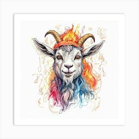 Goat! 15 Art Print