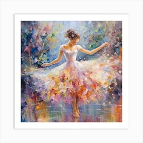 Ballerina 12 Art Print