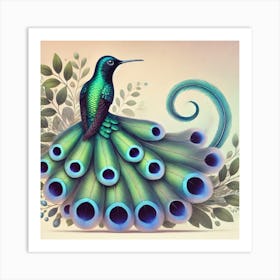 Peacock 5 Art Print