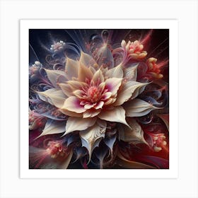 Lotus Flower 1 Art Print