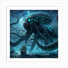 Octopus 1 Art Print