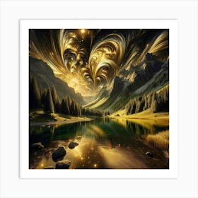 Fractal Art 8 Art Print