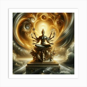 Lord Shiva 8 Art Print