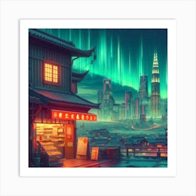 Urban Oasis 37 Art Print