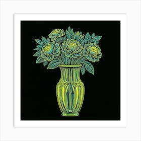 Flowers In A Vase Art Print